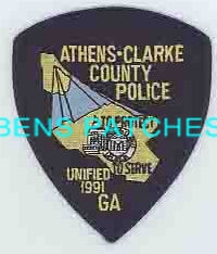 GEORGIA,ATHENS CLARKE COUNTY POLICE 3